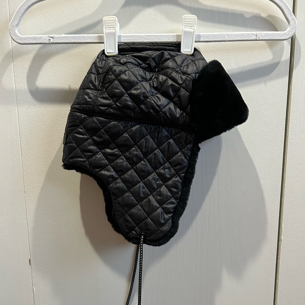 UGG Black Trapper Hat one size
